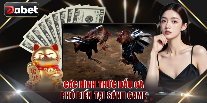 Các hình thức đấu gà phổ biến tại sảnh game