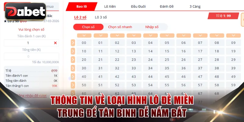 Thông tin về loại hình Xổ Số Miền Trung để tân binh dễ nắm bắt